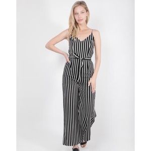 No rest for Bridget black and white jumpsuit